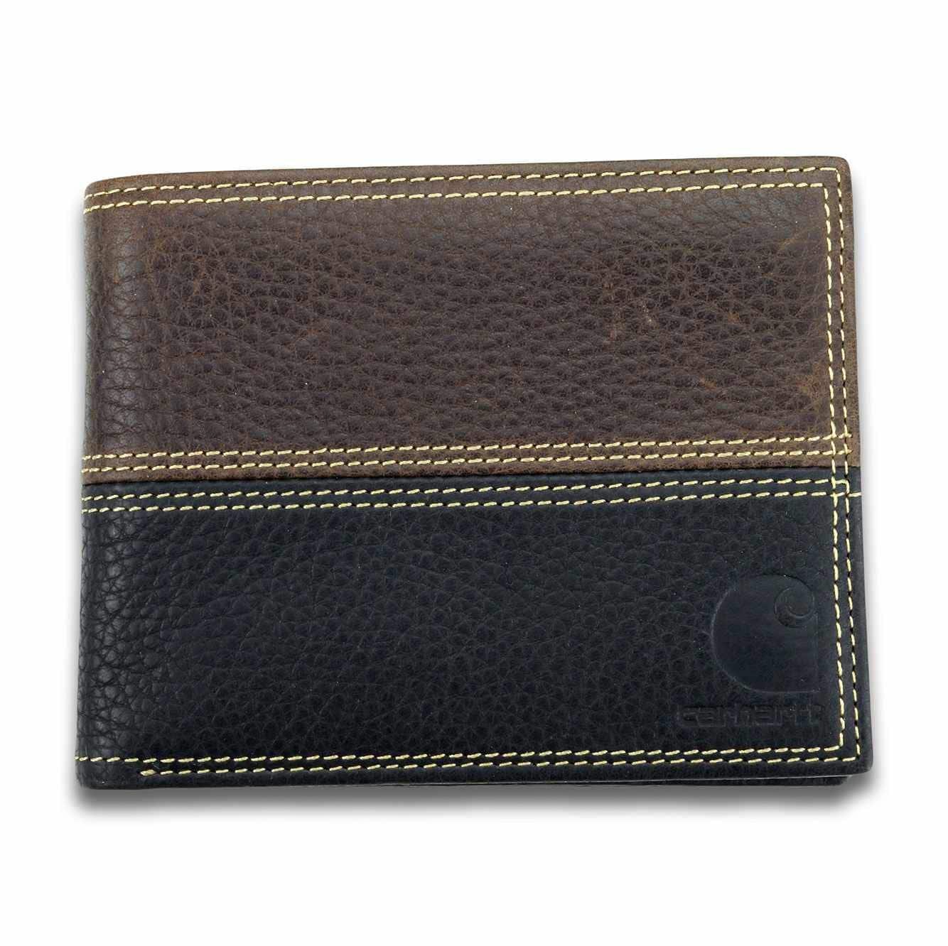 Mens Leather Wallet - USA Made Full Grain Leather