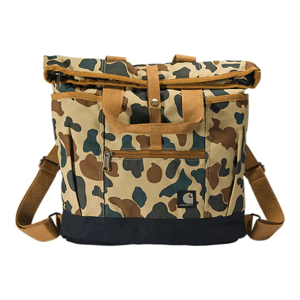 Carhartt Convertible, Durable Tote Bag with Adjustable Backpack Straps and  Laptop Sleeve