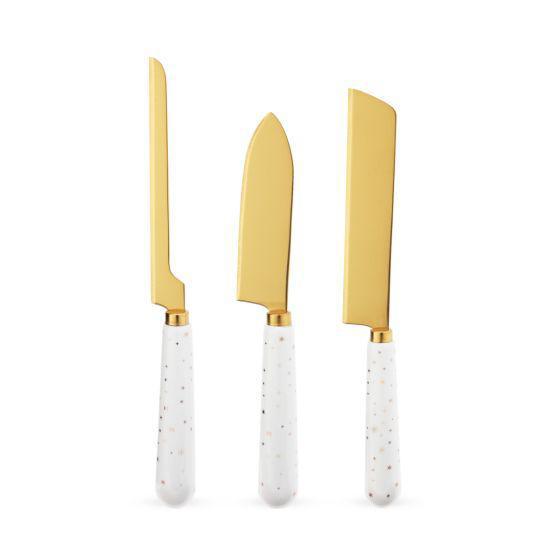 Twine Starlight Cheese Knife Set